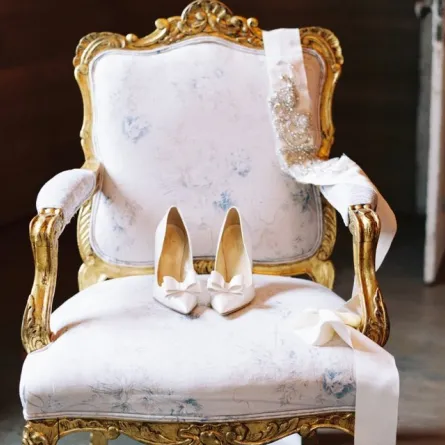 أجمل أحذية الكعب العالي للعروس قصيرة القامة