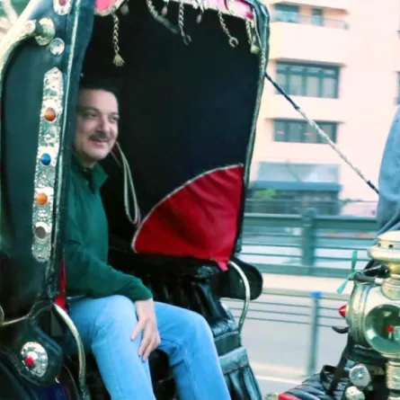 الفنان الطبيب هيثم الشاولى يصور أغنية "يا غالية يا مصر"