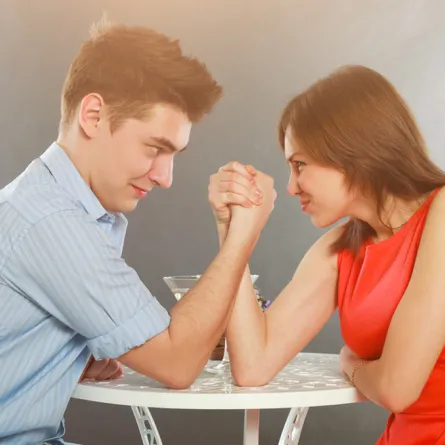 حرب السيطرة بين الرجل والمرأة