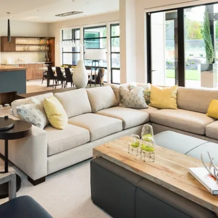 نصائح من خبيرة ديكور لغرفة المعيشة المودرن