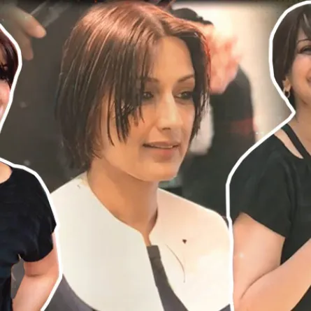 فيديو: سونالي بندر تحارب السرطان في أمريكا..وتقص شعرها