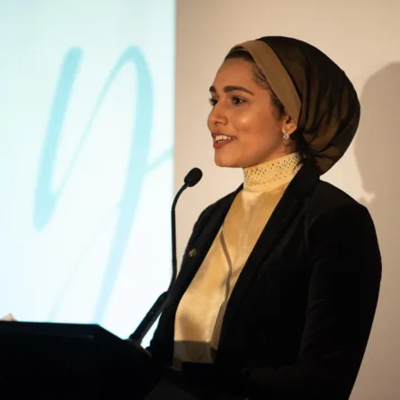 السعودية جود الحارثي سفيرة لشباب الأعمال العرب في بريطانيا