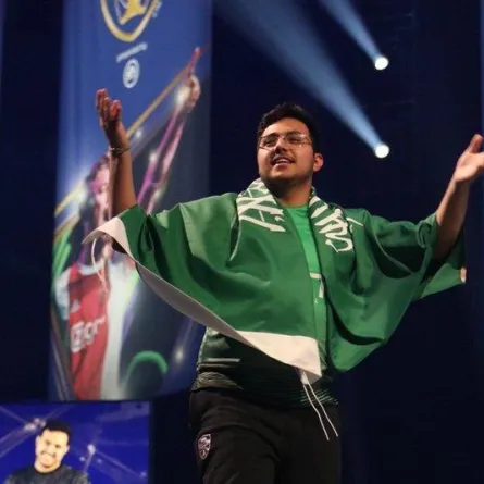 السعودي مساعد الدوسري بطلاً للعالم في لعبة "فيفا 18"