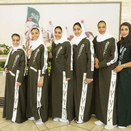 حسناء الحماد تحقق أول ميدالية فضية للفتيات في تاريخ المبارزة السعودية