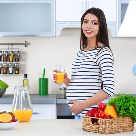 نظام غذائي متوازن لتغذية الحامل