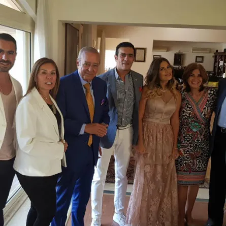 أول ظهور لـ منة حسين فهمي بعد زواجها