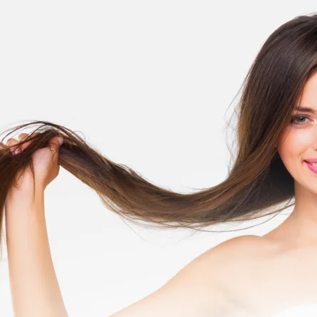 عالجي تقصف الشعر بعيدًا عن القص