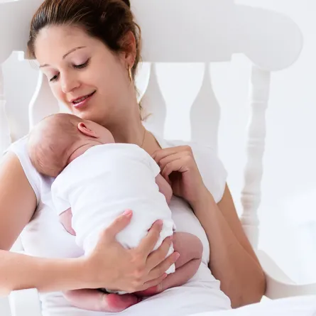 الإمساك عند الرضع في الشهر الرابع