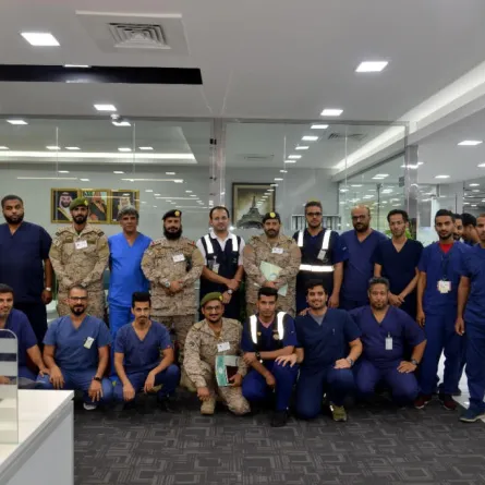 القرني يزور إدارة الطوارئ والأزمات بـ صحة جدة