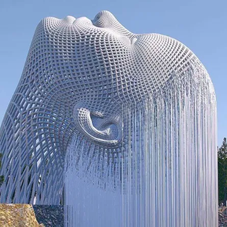 النافورة التي شغلت العالم "ليست حقيقية"... هذه الصور أكبر دليل!