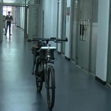 ابتكار دراجة هوائية ذاتية القيادة في الصين