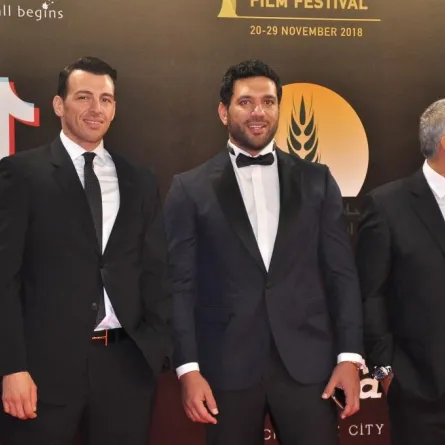 بالصور: ثنائيات خطفت الأنظار في افتتاح مهرجان القاهرة السينمائي  ونجوم من دون الشريك لأول مرة