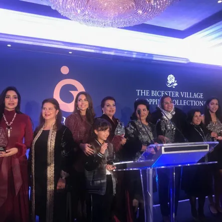 سعاد عبدالله تنال جائزة المرأة العربية لعام 2018