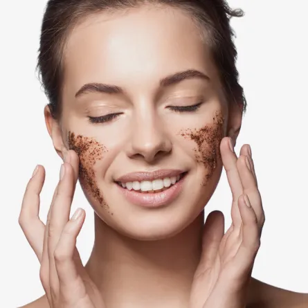 ماسك القهوة لنضارة البشرة الدهنية