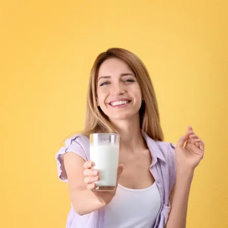 الحليب في الرجيم اليومي