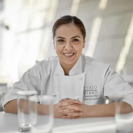 كارولينا دياز أستاذة باريللا في بطولة العالم للمعكرونة عام  2018