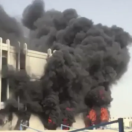 اندلاع حريق بأحد مباني جامعة الإمام عبد الرحمن بن فيصل