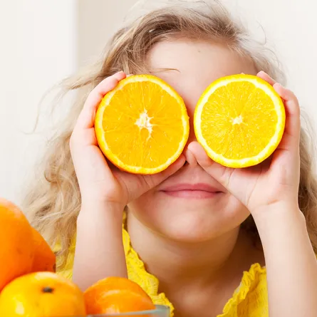 فوائد البرتقال للأطفال