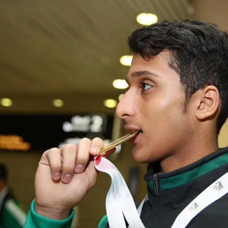 عبدالإله العسيري يحصد ذهبية التايكوندو الأولى في 2019