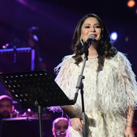 نوال الكويتية  وإبنتها حنين في كواليس بروفات حفل "فبراير الكويت"