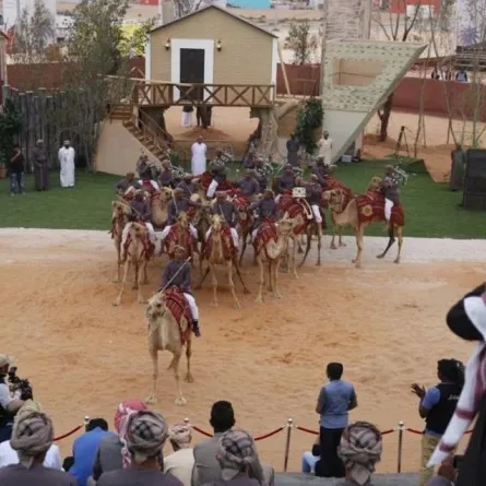 مشاركات من مختلف الدول الخليجية والعالم العربي في مهرجان الملك عبد العزيز للإبل