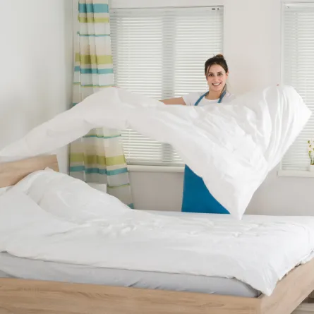 التدبير المنزلي: خطوات تنظيف فرشة النوم