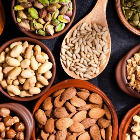 فوائد المكسرات المثبتة بدراسات علمية