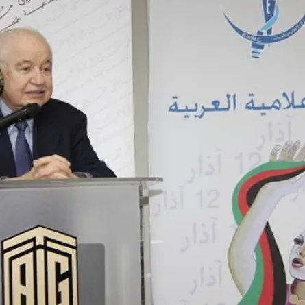 طلال أبوغزاله يرعى احتفال مركز الاعلاميات العربيات السنوي بعنوان "الأيادي البيضاء في الأردن وفلسطين"