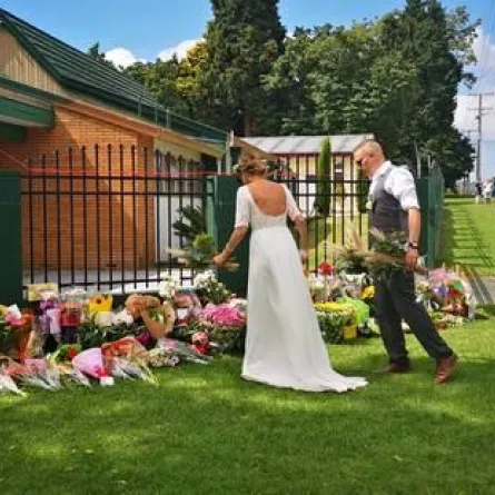 هذا ما فعلاه عروسان صادف زفافهما يوم الهجوم الإرهابي في نيوزلندا