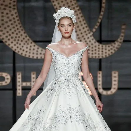 أجمل موديلات طرحات العروس 2019