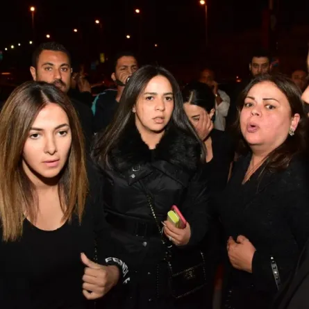 بالصور: عزاء محمود الجندي بحضور نجوم الفن المصري