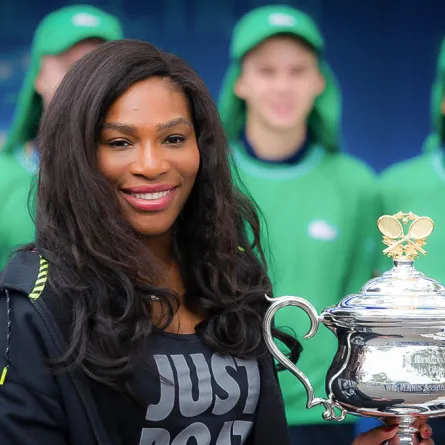 منزل سيرينا ويليامز مرصع بلون الذهب