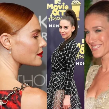 تسريحات شعر مرفوعة ناعمة من وحي النجمات