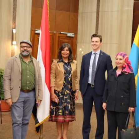 افتتاح معرض "لأنني أب"بمكتبة الاسكندرية