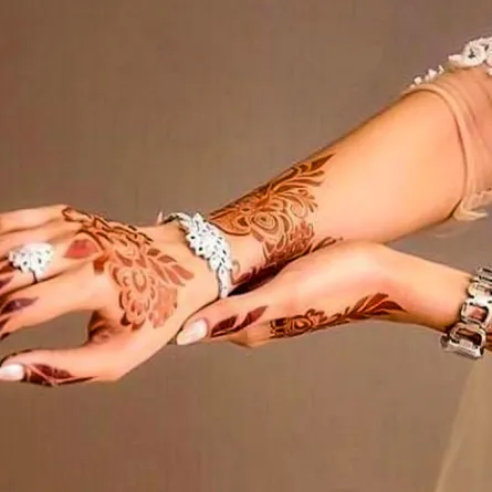 رسومات حناء عروس من انستقرام