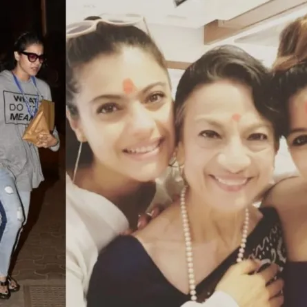 كاجول تودع حماها قبل يوم من مرض والدتها