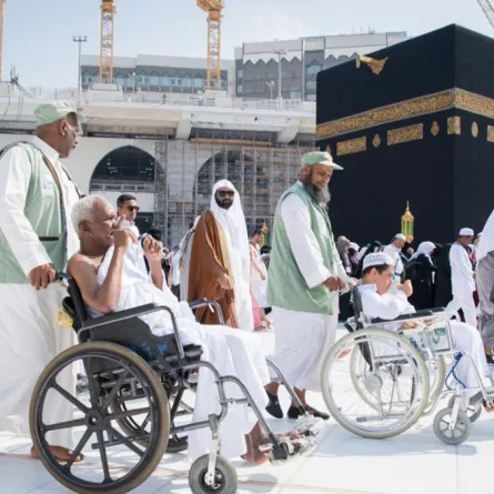 خدمات رئاسة الحرمين لذوي القدرات الخاصة