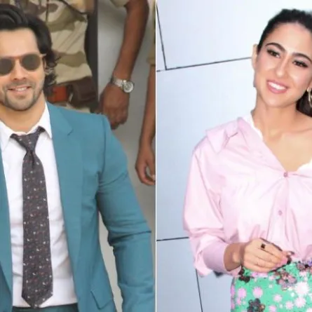 فارون داوان يبدأ تصوير فيلم Coolie No 1 بمشاركة سارة علي خان