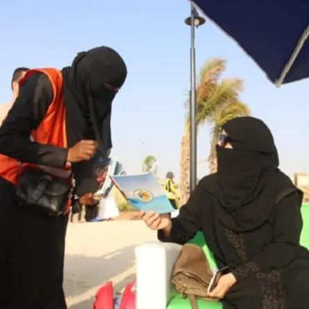 اللجنة النسائية للتوعية بحرس الحدود تشارك في فعاليات موسم جدة
