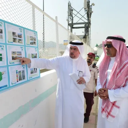 أمين العاصمة المقدسة  يتفقد المراكز البلدية بالمشاعر المقدسة