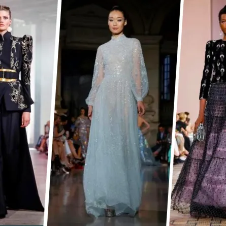 فساتين مطرزة آخر موضة لتتألقي في مناسباتك