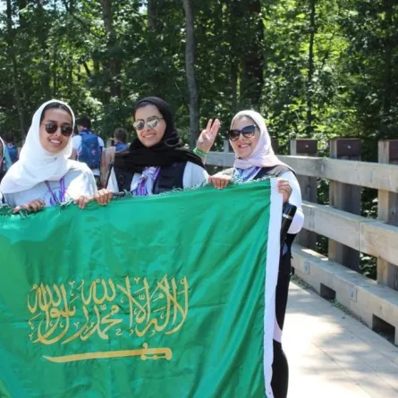 فريق جامعة نورة التطوعي يواصل مُشاركته بالجامبوري الكشفي العالمي في امريكا