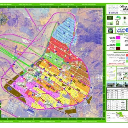 جمعية الكشافة تصدر الخرائط التفاعلية الإرشادية لخدمة الحجاج