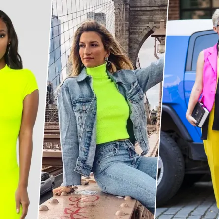 ألوان النيون لإطلالة عصرية هذا الموسم