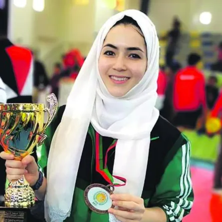 أبرار بخاري تحلق باسم السعودية في سماء «التايكوندو»