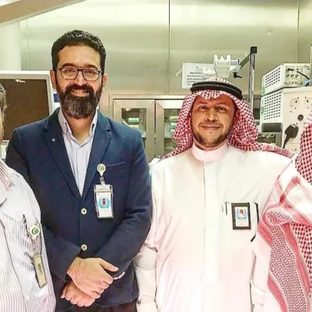 وزارة الصحة تستحدث وحدة مناظير الرئة التداخلية بمدينة الملك عبد الله الطبية