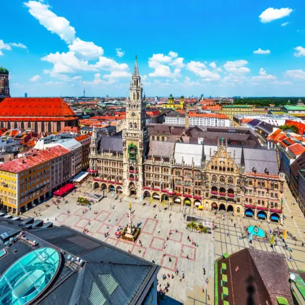 الأماكن السياحية في ميونيخ في سبتمبر