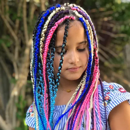 تسريحة الراستا على طريقة جويل ماردينيان وابنتها