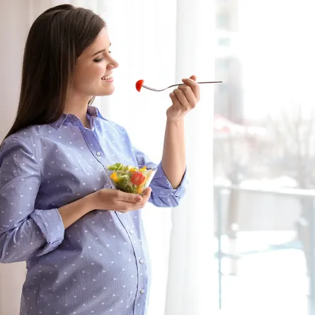 تغذية الحامل في الشهر السابع