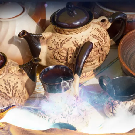 ما تفسير الحلم بدلة قهوة محاطة بالفخار؟